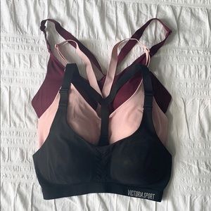 Set of 3 Victoria’s Secret Sports Bras